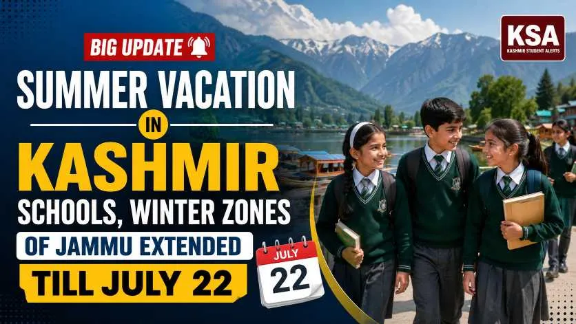 Summer Vacation In Kashmir Schools, Winter Zones Of Jammu Extended Till July 22: Sakina Itoo